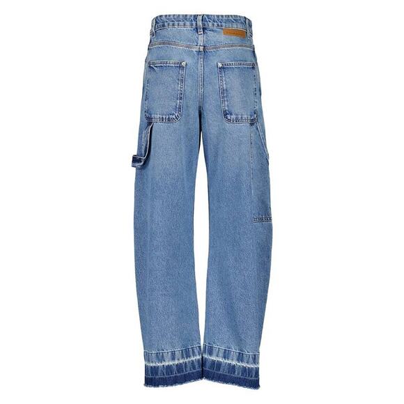 Stella McCartney Vintage Wash Denim Banana Jeans in Medium Vintage Blue 28 - Picture 7 of 7